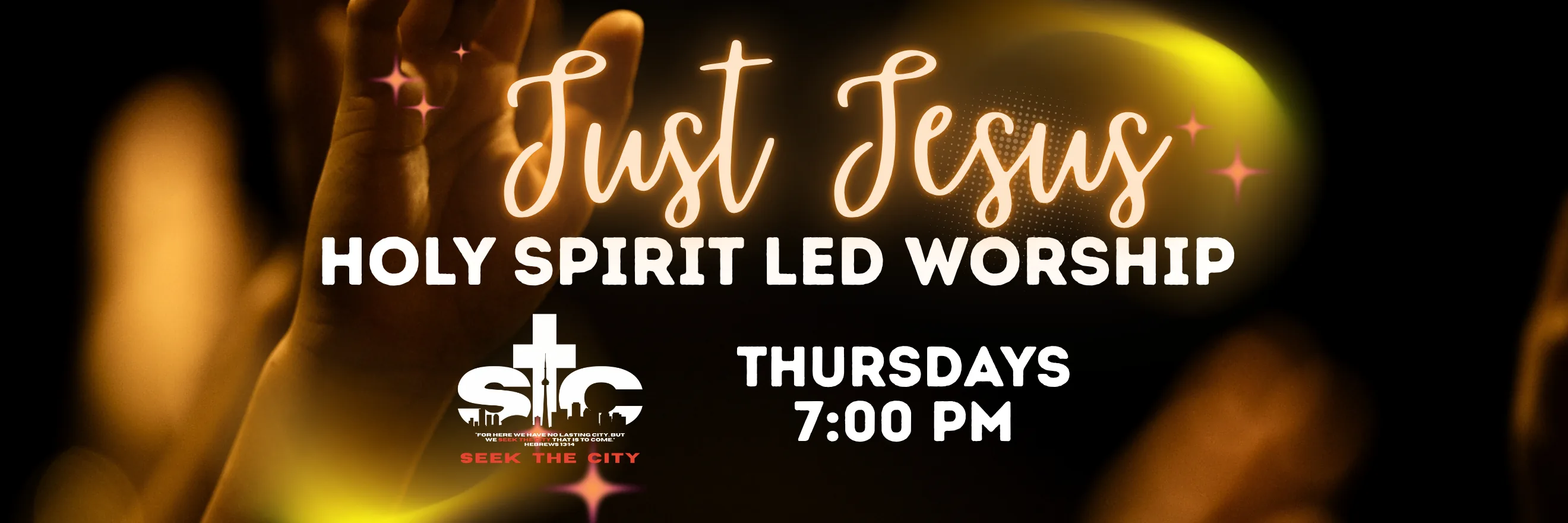 Just Jesus — Holy Spirit Led Worship — Thursdays 7:00 PM